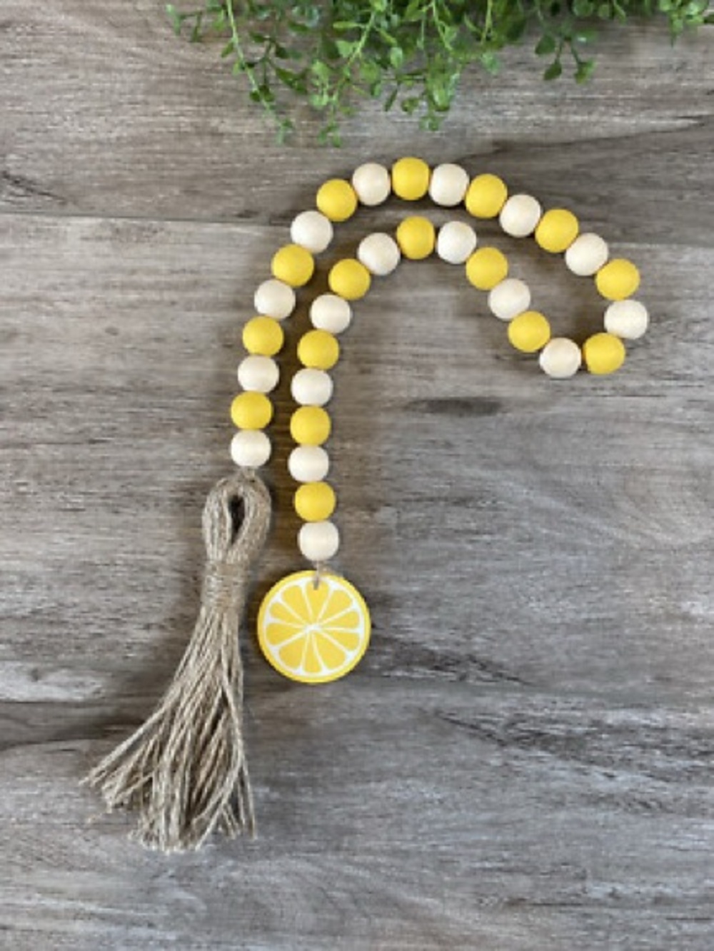 Yellow & White Lemon Garland